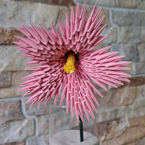 Fantasy Blume - Pink, Rosa - dekoratives Unika – Bild 1