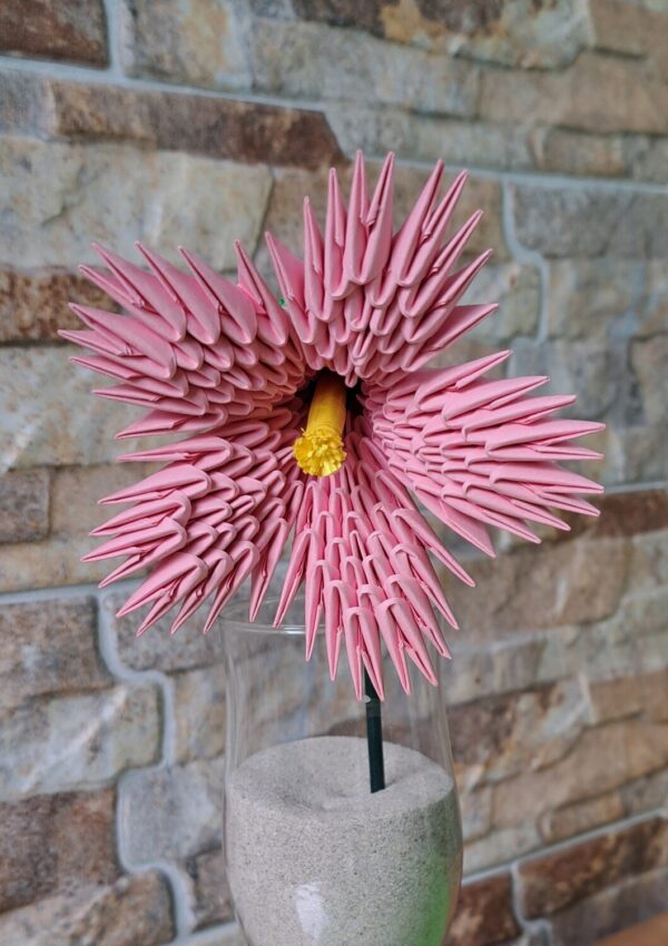 Fantasy Blume - Pink, Rosa - dekoratives Unika