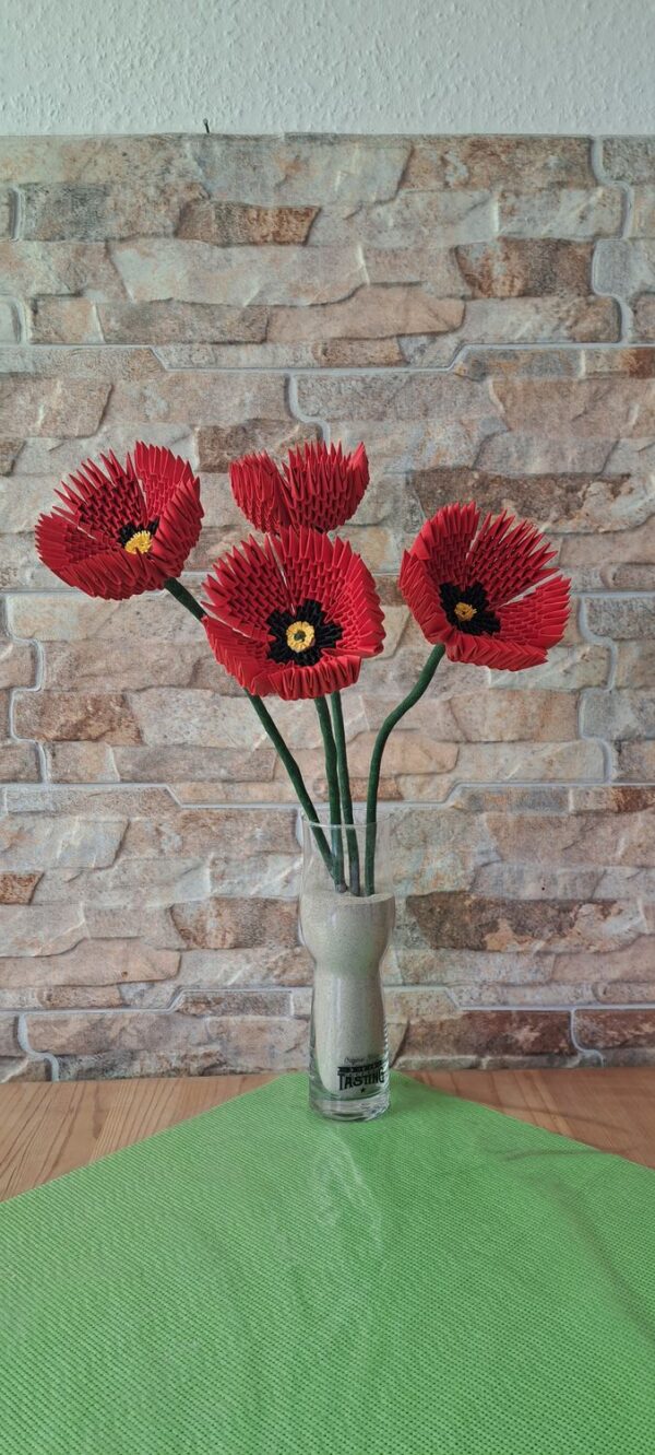 Mohnblume - ein lebendiges Deko‑Unikat