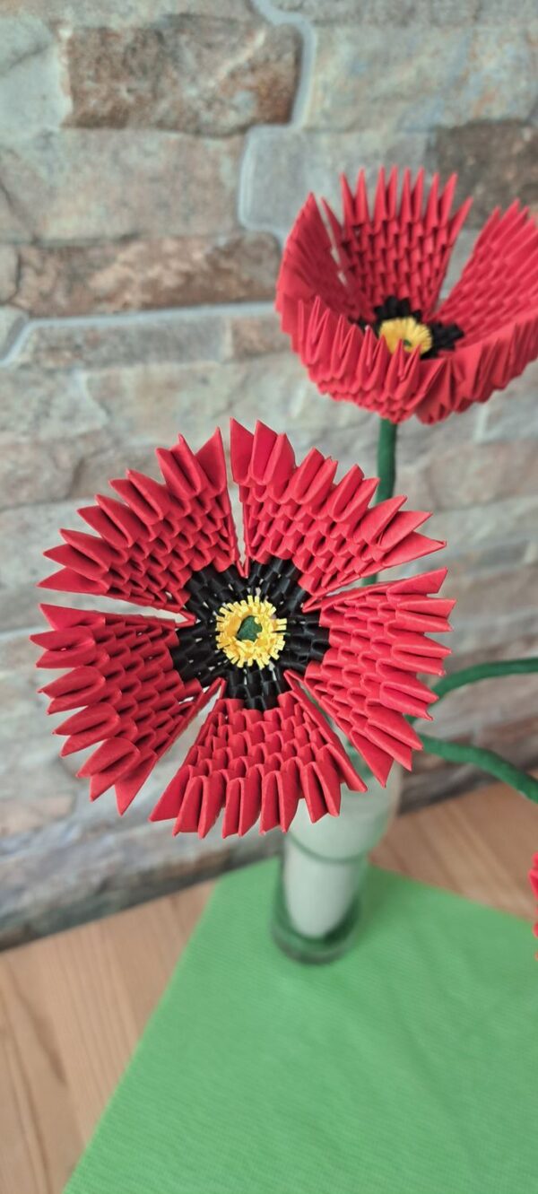 Mohnblume - ein lebendiges Deko‑Unikat