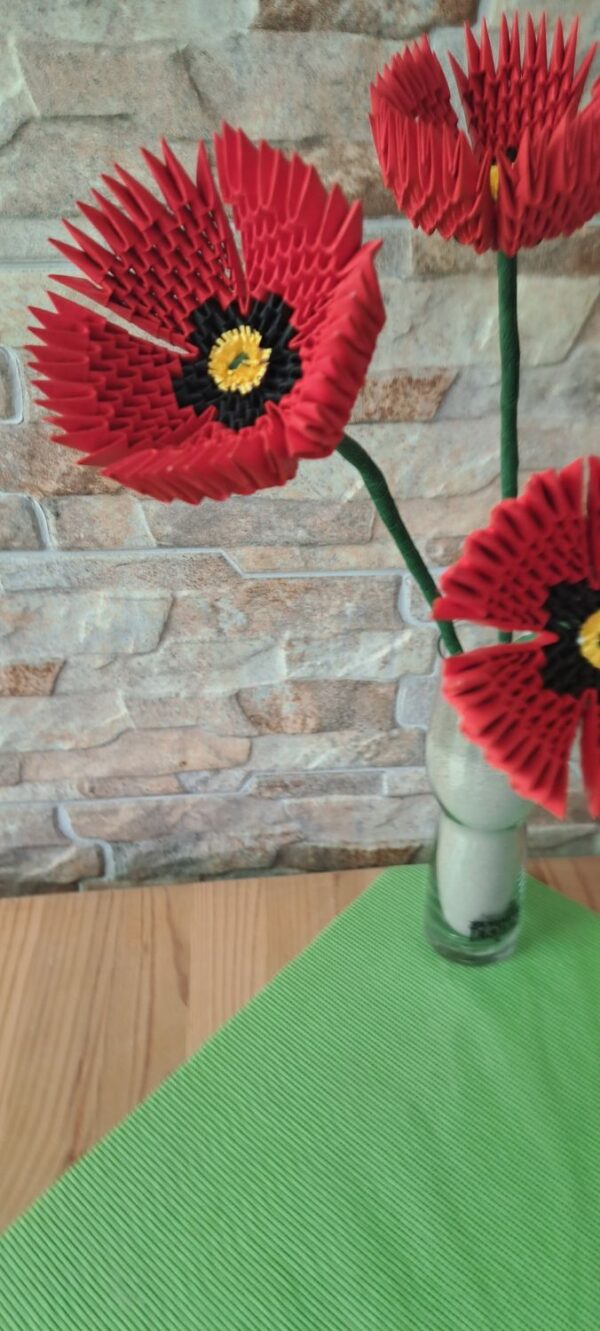 Mohnblume - ein lebendiges Deko‑Unikat