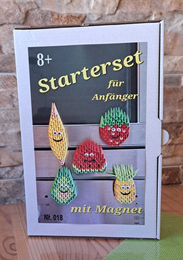 5 freche Früchte - mit Magnet - Starterset