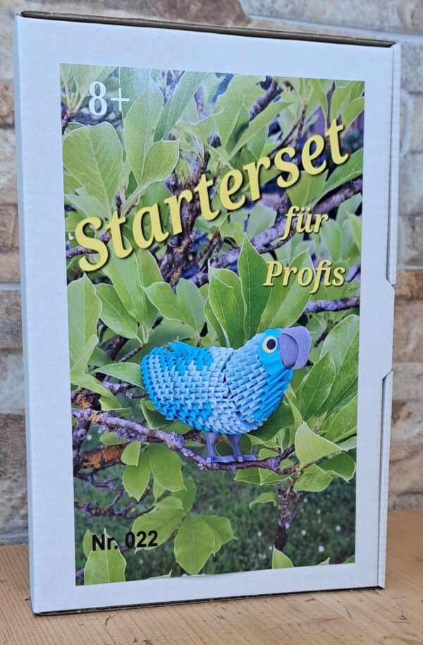 Papagei in Blau - Starterset für Profis