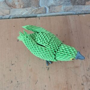 Papagei - in einem leuchtenden Grün – Bild 4