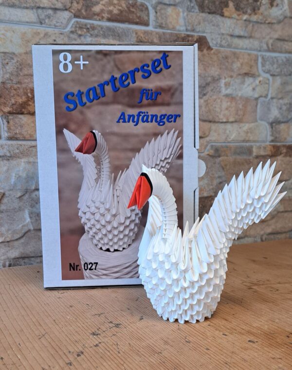 Schwan - gespreizte Flügel - Starterset