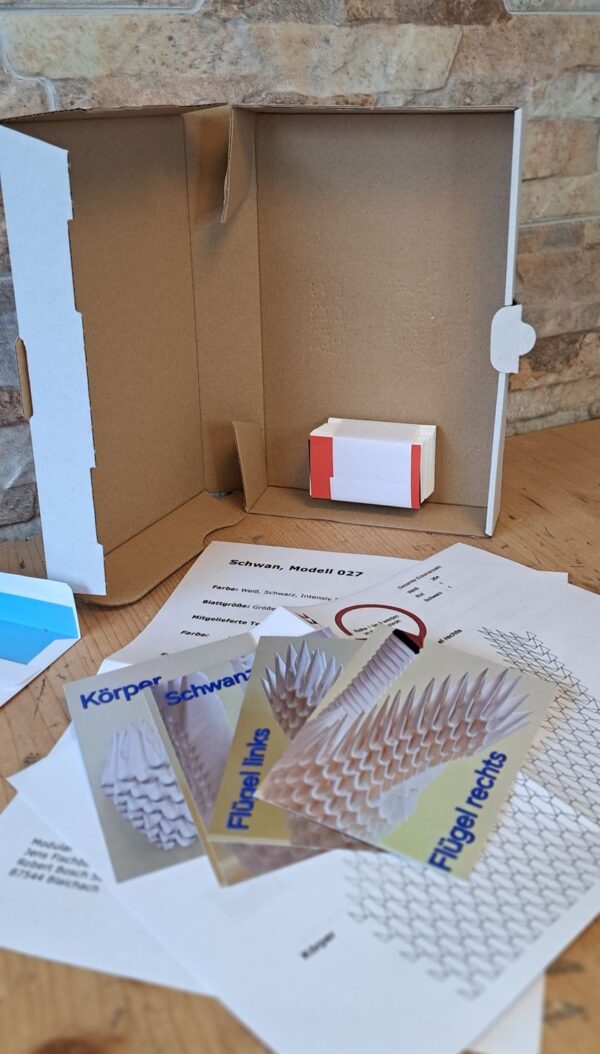 Schwan - gespreizte Flügel - Starterset