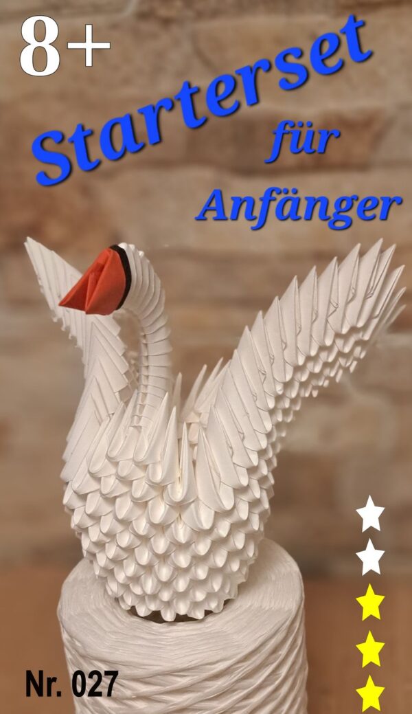 Schwan - gespreizte Flügel - Starterset