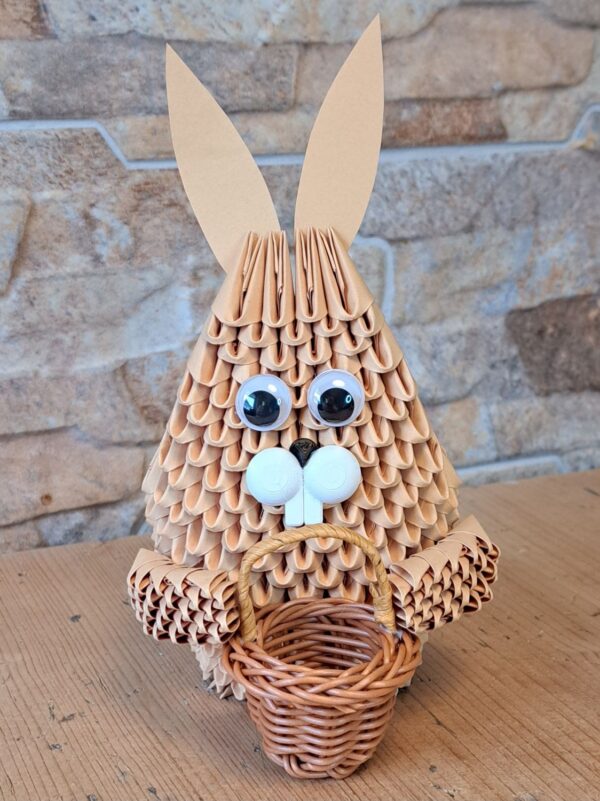 Hase - Osterhase - Stifthalter - Caramel