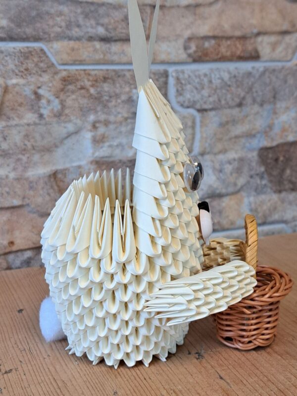 Hase - Osterhase - Stifthalter - Chamoise