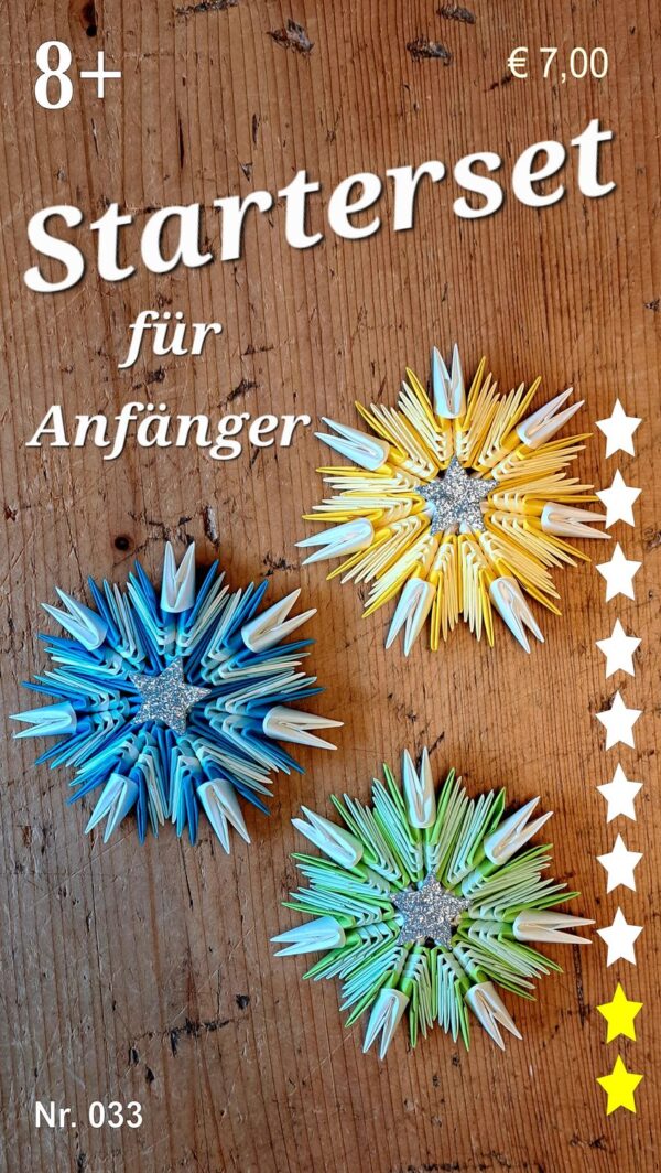 Stern - Silberner Stern- Starterset