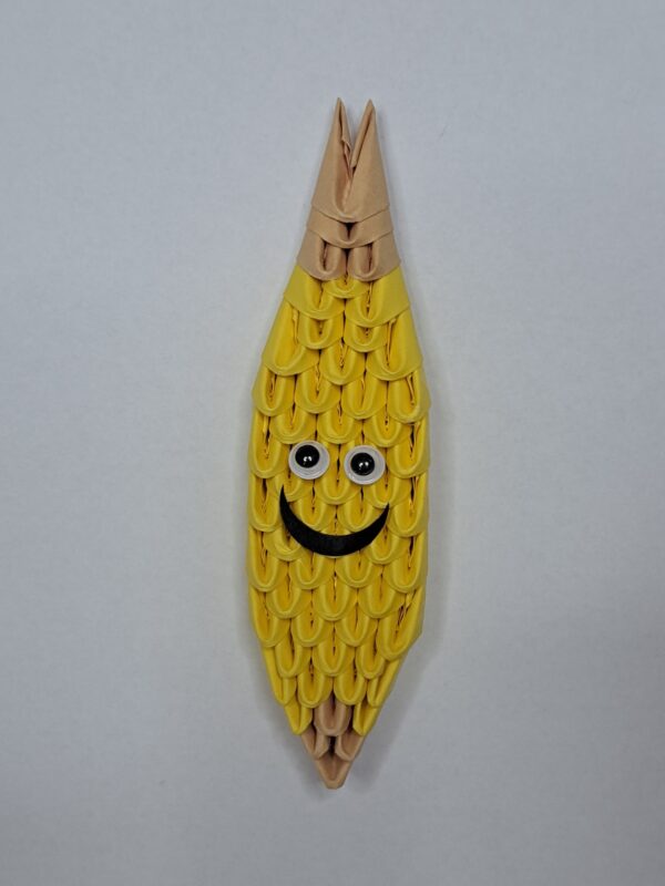 Banane Magnetfigur Origami