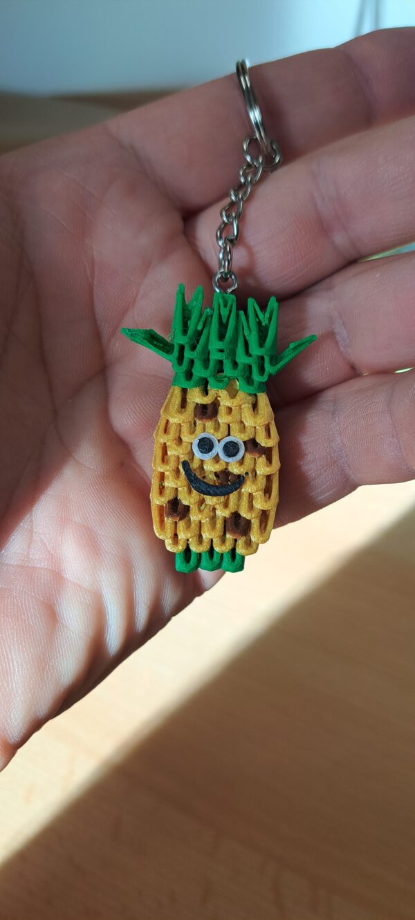 Ananas - Schlüsselanhänger - 3d-Druck