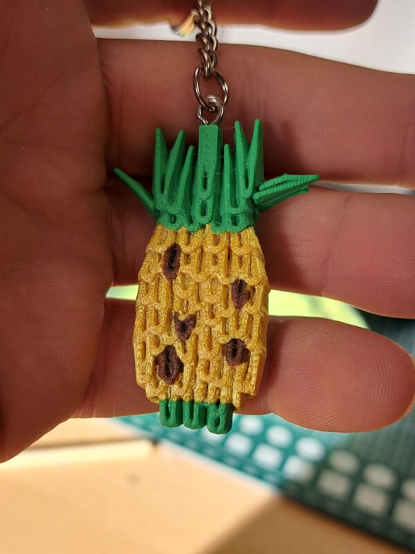 Ananas - Schlüsselanhänger - 3d-Druck