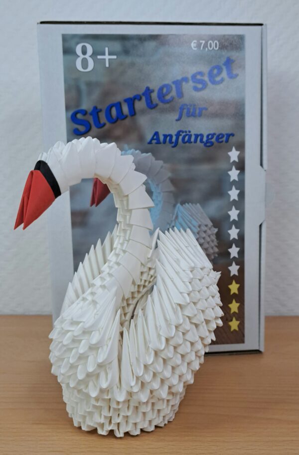Schwan - geschlossener Flügel - Starterset