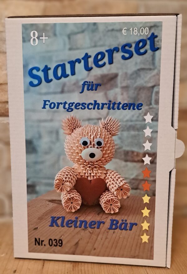 kleiner bär modular origami